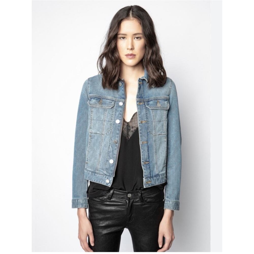 Zadig & Voltaire Kioky denim jacket Large